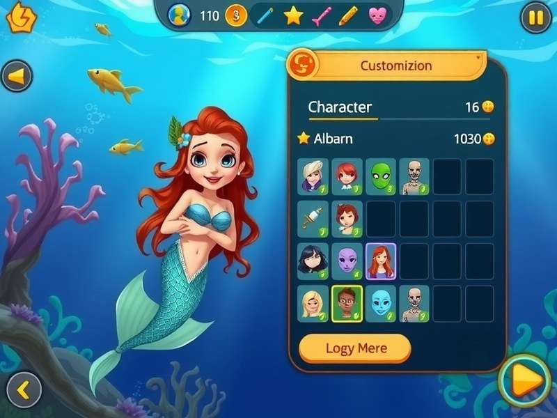 Ginger Ocean Mermaid Tales community event screenshot